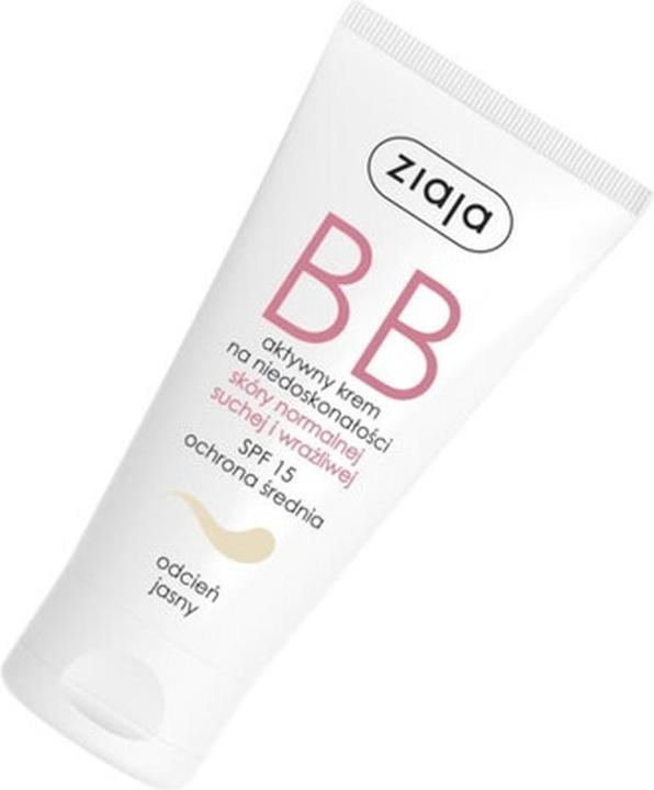 Actual product image Ziaja Bb Cream Normal And Dry Skin Spf 15 - Bb Cream Shade Light (Light, 50 ml)