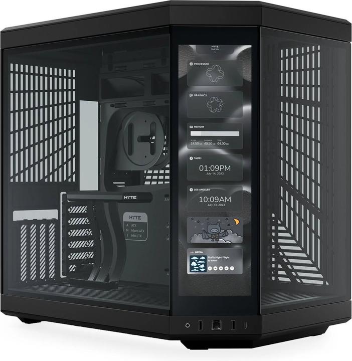 Hyte Y70 Touch (E-ATX, Mini-ITX, ATX, mATX)