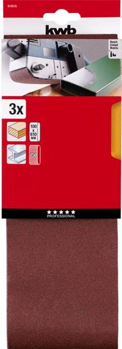 Immagine prodotto kwb Nastro abrasivo 100X610 grana 150 (150)