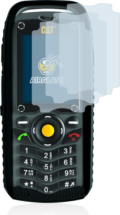 Actual product image BROTECT AirGlass Glass (3 Piece, CAT B25)