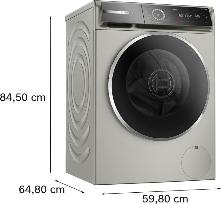 Produktbild Bosch Hausgeräte Serie 8 WGB2560X0 (10 kg, Links)