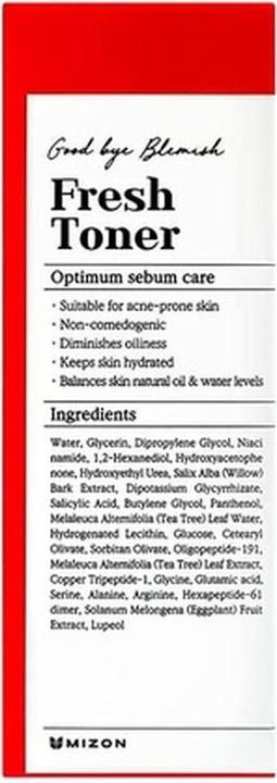 Immagine prodotto Mizon Tonico fresco Good Bye Blemish (120 ml)