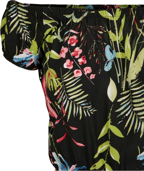 Produktbild Urban Classics Ladies AOP Off Shoulder Short Jumpsuit (L)