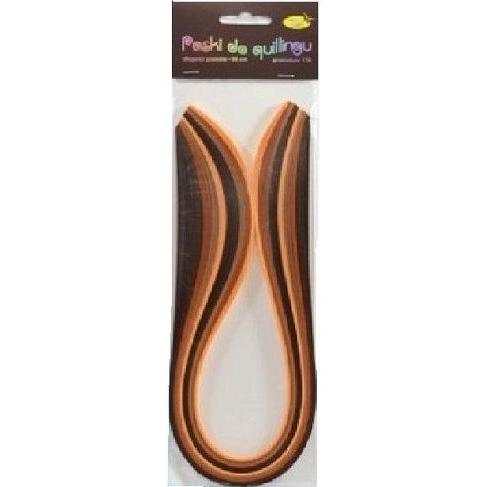 Galeria Hobby Quillingstreifen 10mmx50cm braun 100 Stk