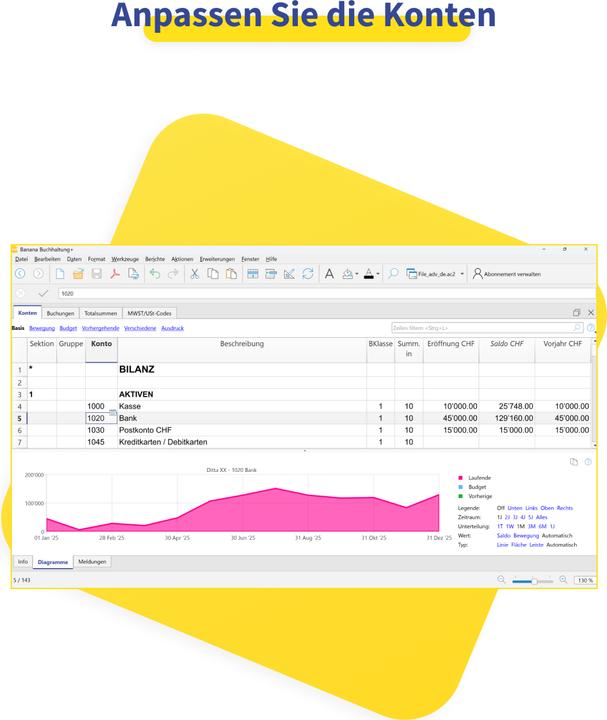 Immagine prodotto Banana Accounting Plus - Advanced Plan (1 Utente, 12 mesi)