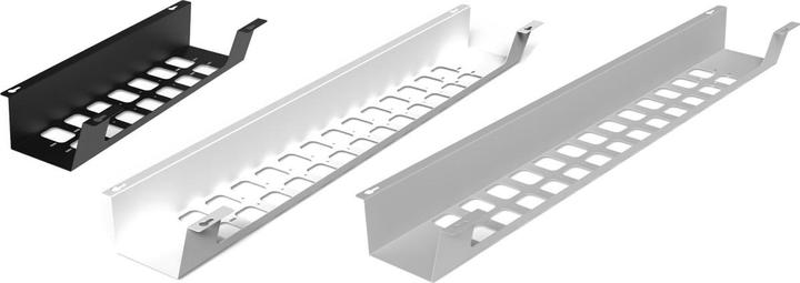 Produktbild OK-Line Kabelwanne BOXIT V Metall schwarz L.520mm B.120mm (Kabeldurchlass, 52 cm)