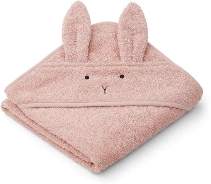 Image du produit Liewood Albert Serviette de bain à capuche Rabbit (70 x 70 cm)