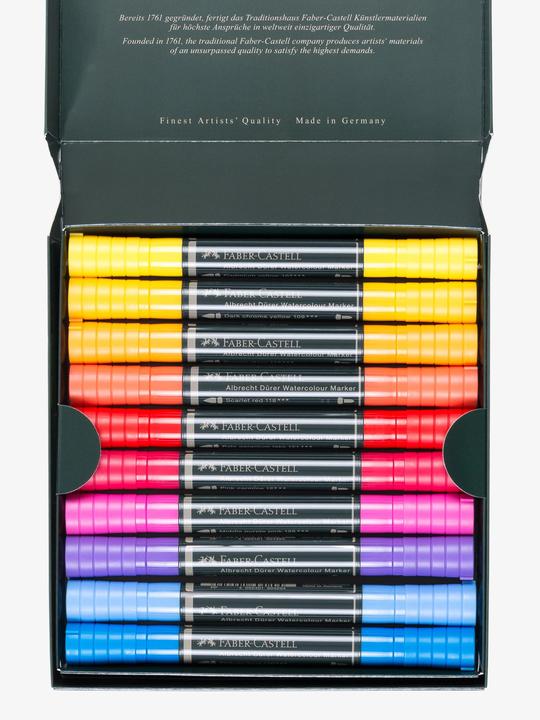 Image du produit Faber-Castell Marqueur aquarelle Albrecht Dürer 20s (Vert, 0.80 mm, 20 x)
