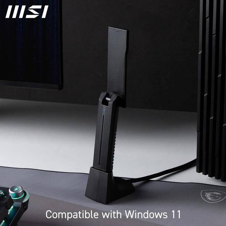 Immagine prodotto MSI BE6500 WiFi 7 USB Adapter (USB 3.2)