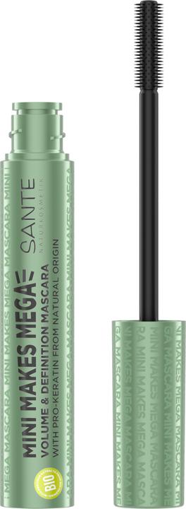 Image du produit Santé Mascara BIO Volume & Définition Noir - Mini Makes Mega - 8ml - Sante