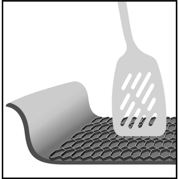 Actual product image Spring Vulcano Cut Resist (24 cm, Frying pan, Stainless steel)