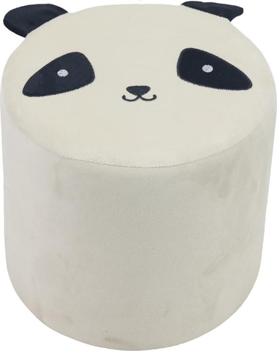 Produktbild HTI-Living Kinderhocker Marcia Panda Weiss (Kinderhocker)