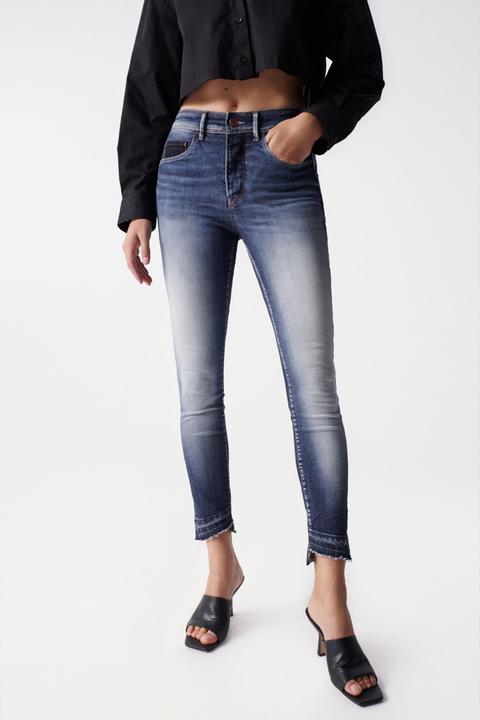 Actual product image Salsa Jeans Cropped Secret Glamour Pushin Dark Wash (W34/L30)