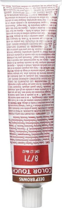 Actual product image Wella Color Touch Deep Browns (8/71 Light blonde brown-ash)