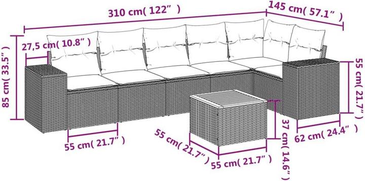 Produktbild vidaXL Sylvia