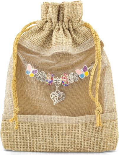 Immagine prodotto Ulysse Couleurs d'Enfance Bracciale molto bello con motivo a cuore (Metallo)