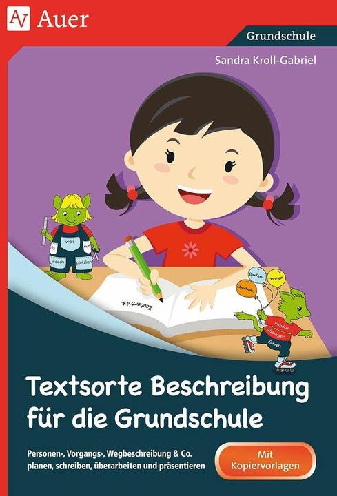 Produktbild Textsorte Beschreibung für die Grundschule (Deutsch, Sandra Kroll-Gabriel, 2020)