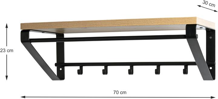 Actual product image HAKU Möbel wall wardrobe