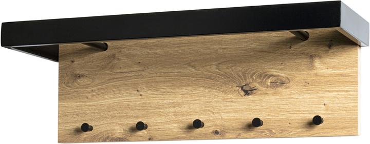 oak coloured, Black