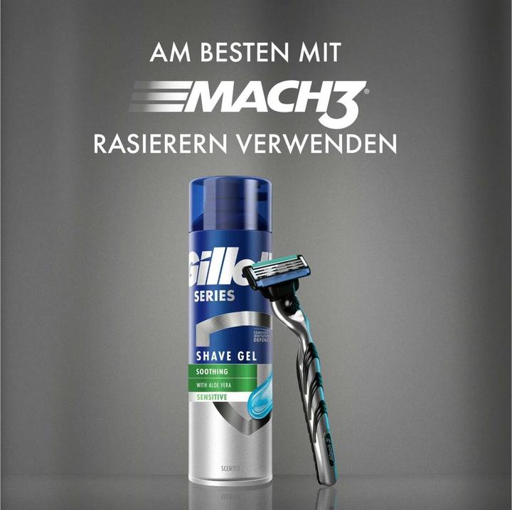 Image du produit Gillette Série Sensitive (200 ml, Gel de rasage)