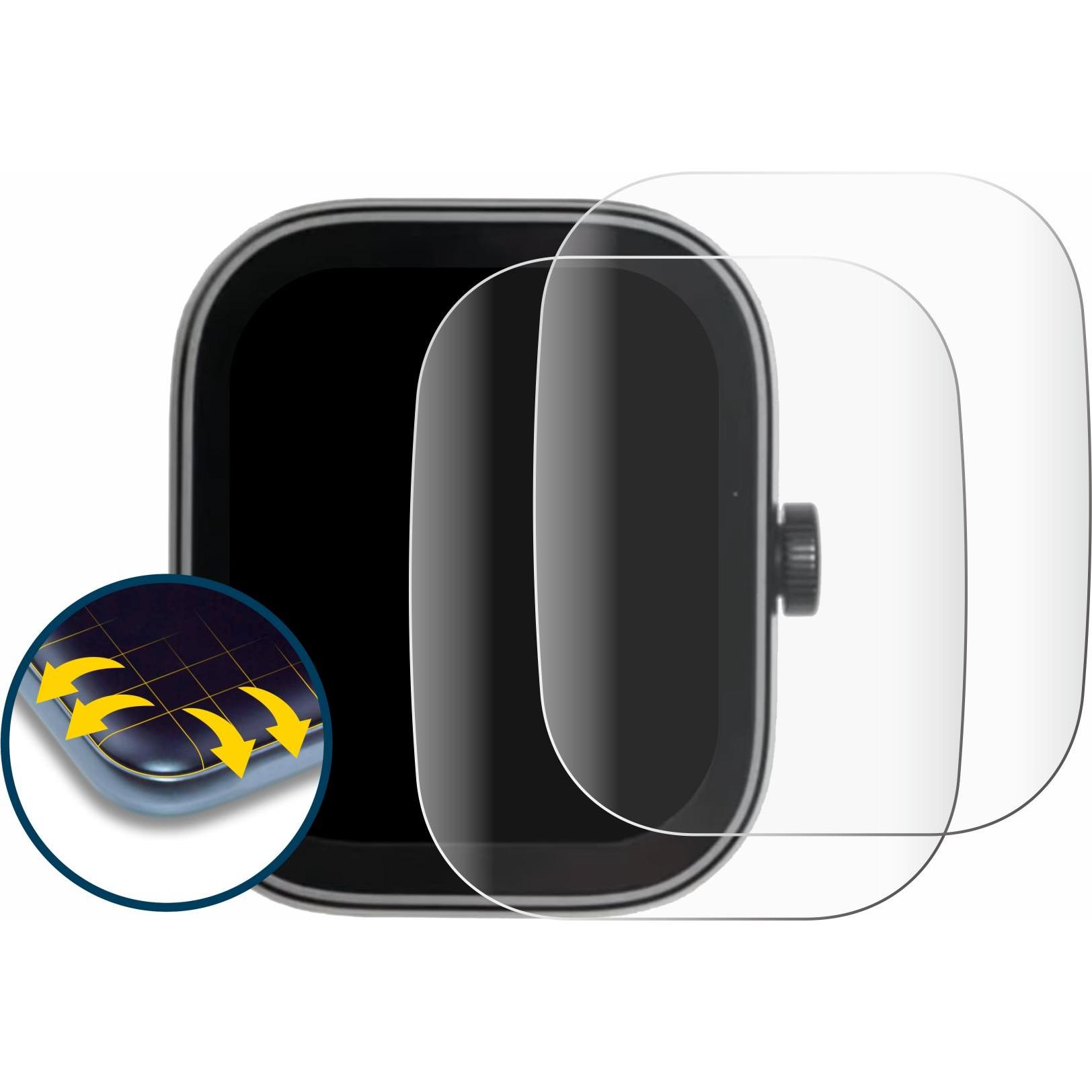 Thumbnail - BROTECT Full-Screen Displayschutz, Smartwatch Schutzfolie, Transparent