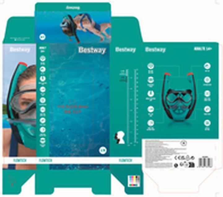 Immagine prodotto Bestway Flowtech Maschera Snorkel L/XL