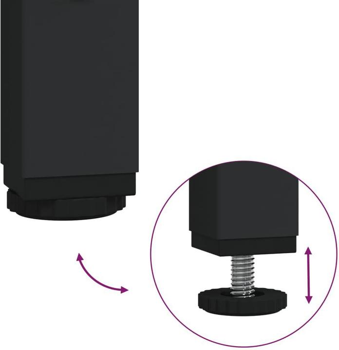 Actual product image VidaXL Klement (56 x 31.5 x 138.5 cm)