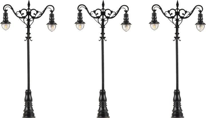 Faller Lanterne LED, suspension à boule, 3 pièces