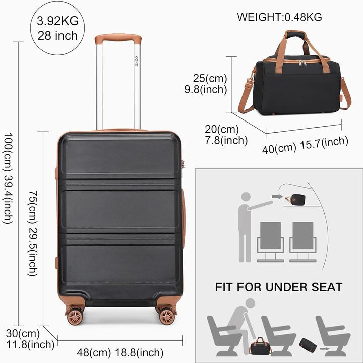 Produktbild Kono 2-teiliges Reisekoffer-Set (100 l)