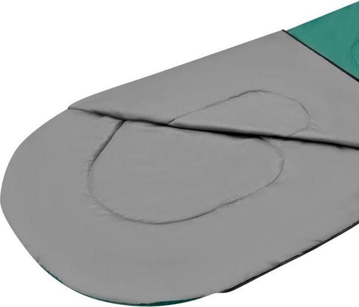 Actual product image Nils Camp sleeping bag NC2105 green-grey L (210 cm)