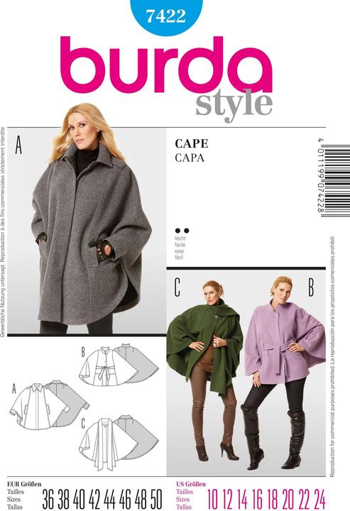 Actual product image Pattern Cape