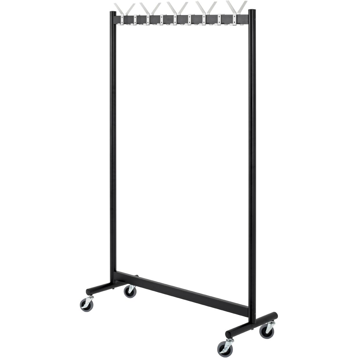 HAKU Möbel, Kleiderständer + Kleiderstange, Rollgarderobe