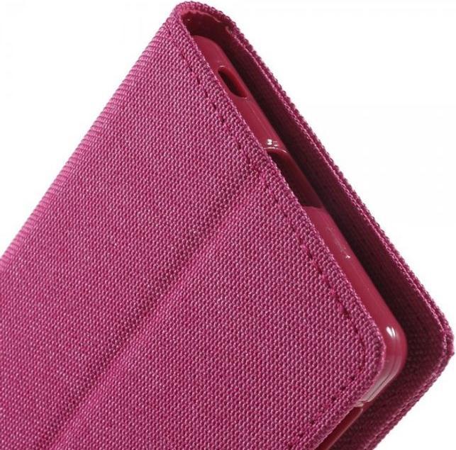 Actual product image Goospery Canvas Diary Series (Sony Xperia Z3+)