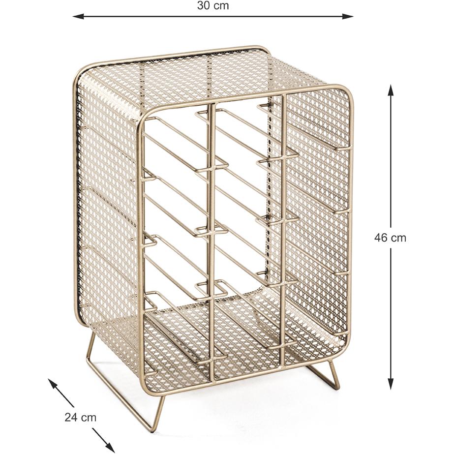Thumbnail - HAKU Möbel, Weinregal, Flaschenregal (30 x 24 x 46 cm)