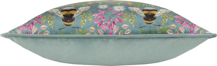 Produktbild Wylder Kissenhülle Nature House of Bloom Zinnia Bee Paspeliert (43 x 43 cm)