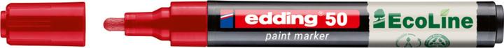 Actual product image Edding 50 EcoLine Lackmarker rot 2,0 - 3,0 mm, 1 St. (1x)