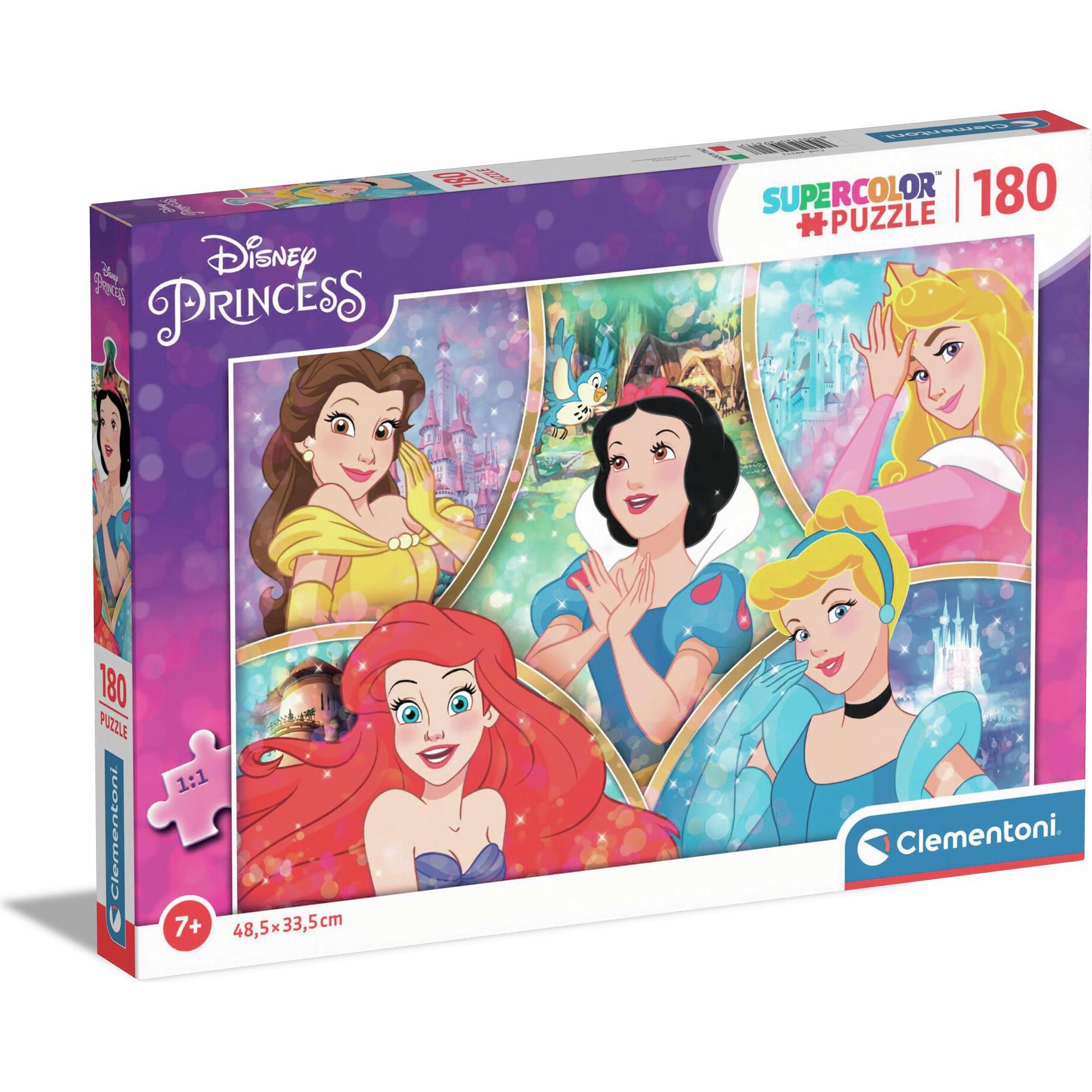 Clementoni Multicolore Principessa Disney (180 Pezzi)