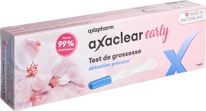 Actual product image Axapharm axaclear early pregnancy test (1 x)