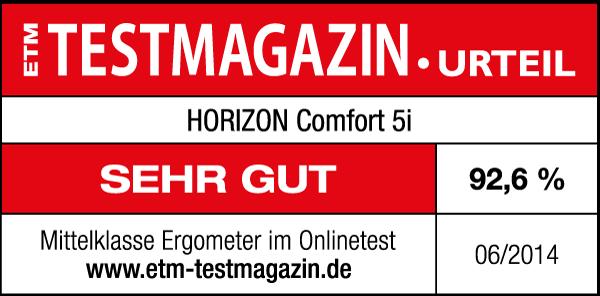 Actual product image Horizon Fitness Comfort 5i
