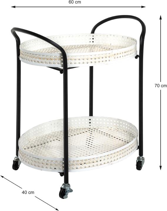 Actual product image HAKU Möbel Serving trolley