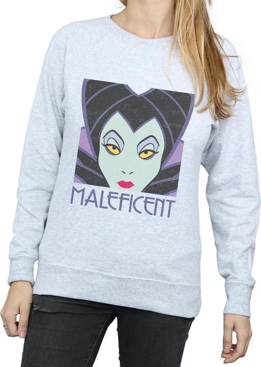 Produktbild Disney Maleficent Cropped Head Sweatshirt (XL)
