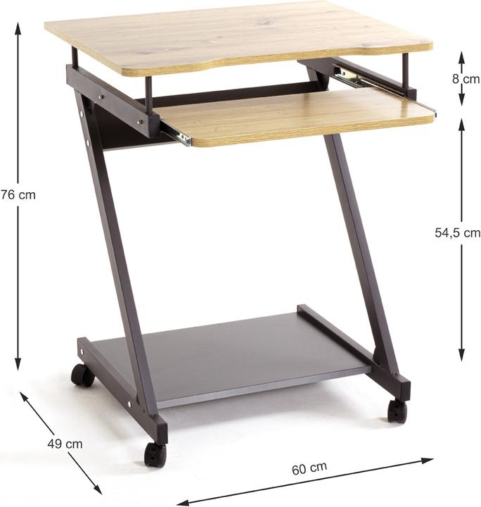 Image du produit HAKU Möbel Table d'ordinateur