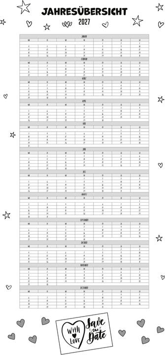 Produktbild Unser Planer für Zwei - Paarplaner Kalender 2026