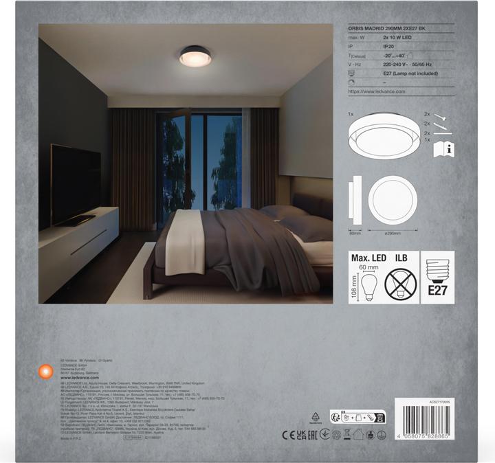 Immagine prodotto Ledvance Orbis Madrid (E27)