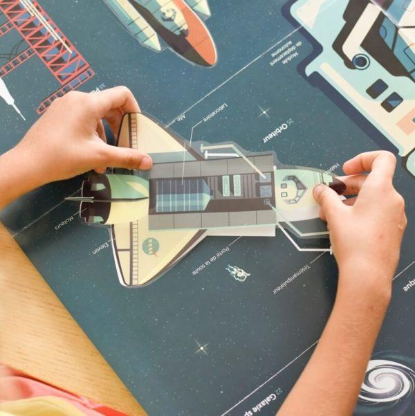 Actual product image Poppik Sticker Learning Poster Astronomy