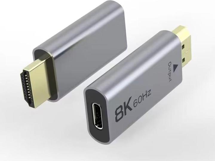 Produktbild PremiumCord Adaptér USB-C na HDMI rozlišení obrazu 8K@60Hz,4K@144Hz Hliník (HDMI)