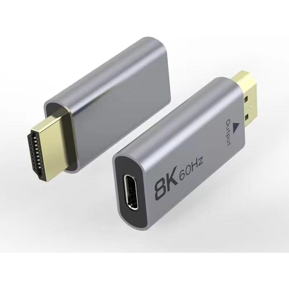 PremiumCord Adattatore USB-C na HDMI rozlišení obrazu 8K@60Hz,4K@144Hz Hliník (USB-C), Adattatore dati + video