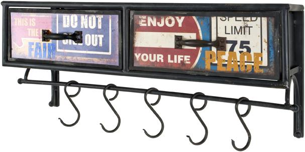 Actual product image HAKU Möbel Wall coat rack