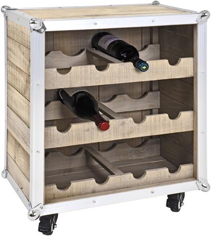 Actual product image HAKU Möbel Bottle rack (12 bottles, 53 x 33 x 63 cm)