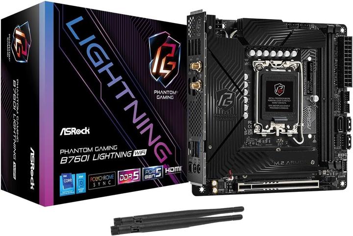 Produktbild AsRock B760I Lightning WiFi (LGA 1700, Intel B760, Mini-ITX)